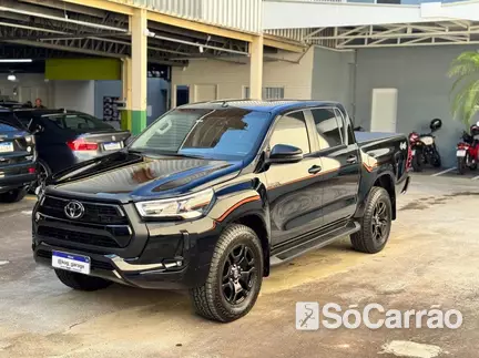 Toyota HILUX CD SRX 4X4 2.8 TB AT na cor Preta em Curitiba / PR - 6716757