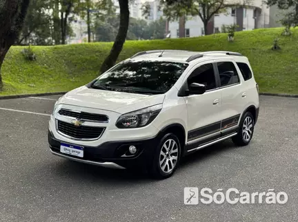 Chevrolet SPIN ACTIV 1.8 8V ECO AT6 na cor Branca em Curitiba / PR - 6729116
