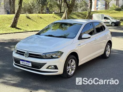 Volkswagen POLO COMFORTLINE 200 1.0 12V TSI AT6 na cor Branca em Curitiba / PR - 6816083