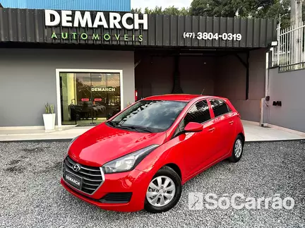 Hyundai HB20 COMFORT 1.0 12V na cor Vermelha em Joinville / SC - 6770694