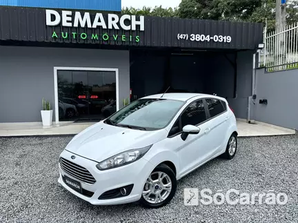 Ford NEW FIESTA 1.6 16V na cor Branca em Joinville / SC - 6969396