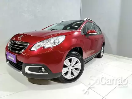 Peugeot 2008 ALLURE 1.6 16V AT6 na cor Vermelha em Florianópolis / SC - 6236982