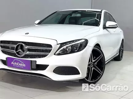 Mercedes C 180 1.6 16V TB na cor Branca em Florianópolis / SC - 6642629
