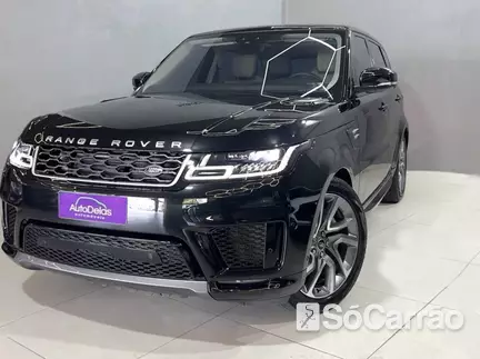 Land Rover RANGE ROVER SPORT HSE 4X4 3.0 SDV6 na cor Preta em Florianópolis / SC - 6786573