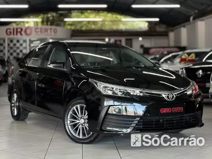 Toyota COROLLA GLI UPPER 1.8 16V CVT na cor Preta no Sapucaia do Sul / RS - 6900001