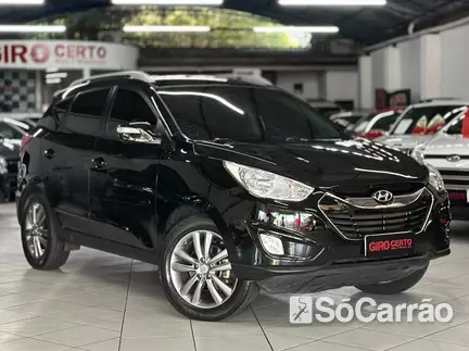 Hyundai IX35 GLS 2.0 16V AT na cor Preta no Sapucaia do Sul / RS - 7173328