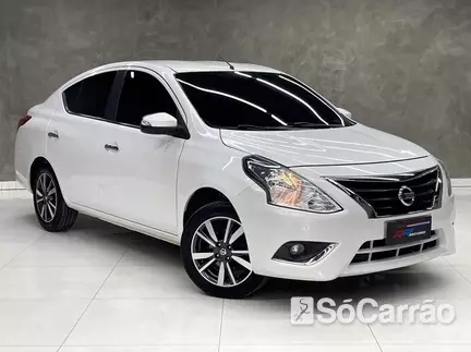 Nissan VERSA SL 1.6 16V CVT FLEXSTART na cor Branca em Colombo / PR - 6773889