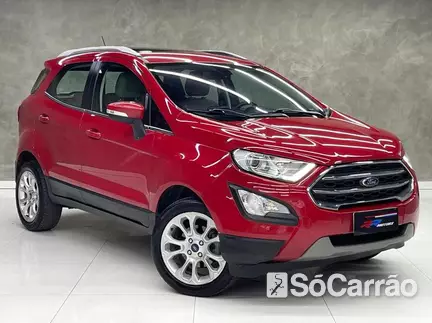 Ford ECOSPORT TITANIUM 1.5 12V AT6 na cor Vermelha em Colombo / PR - 6812167