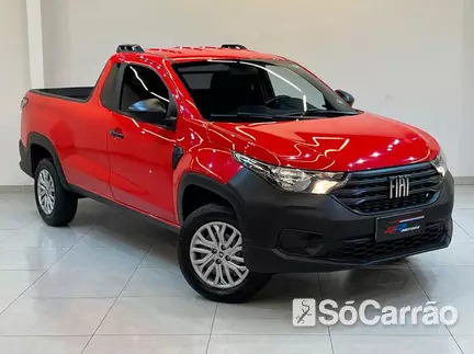 Fiat STRADA CS ENDURANCE 1.4 8V na cor Vermelha em Colombo / PR - 6812241