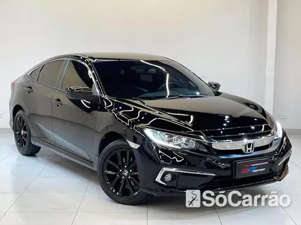 Honda CIVIC G10 EX 2.0 16V CVT na cor Preta em Colombo / PR - 6911445