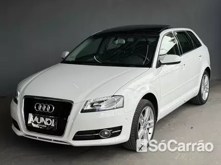 Audi A3 SPORTBACK 2.0 16V TFSI S TRONIC na cor Branca em Curitiba / PR - 6716708