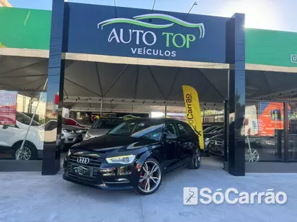 Audi A3 SPORTBACK 1.8 16V TFSI S TRONIC na cor Preta em Palhoça / SC - 6721607