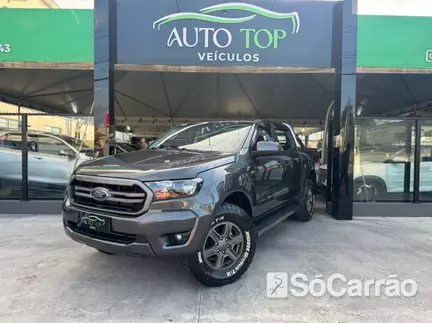 Ford RANGER CD CD XLS 4X4 2.8 TB-IC na cor Cinza em Palhoça / SC - 6855485