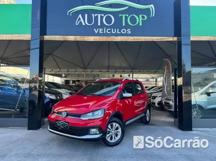 Volkswagen CROSSFOX 1.6 16V MSI na cor Vermelha em Palhoça / SC - 6923389