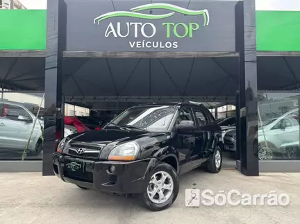 Hyundai TUCSON GL 4X2 2.0 16V AT na cor Preta em Palhoça / SC - 6962952