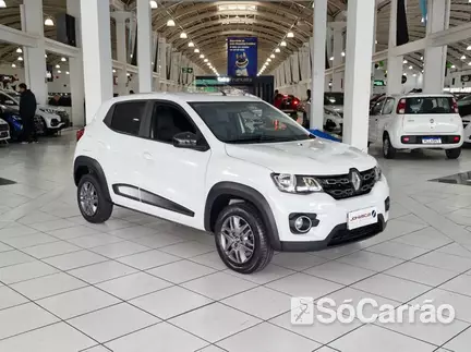 Renault KWID INTENSE 1.0 12V na cor Branca em Curitiba / PR - 6847541