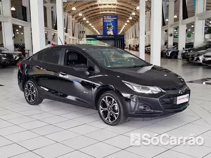 Chevrolet CRUZE MIDNIGHT 1.4 TURBO AT na cor Preta em Curitiba / PR - 6954724