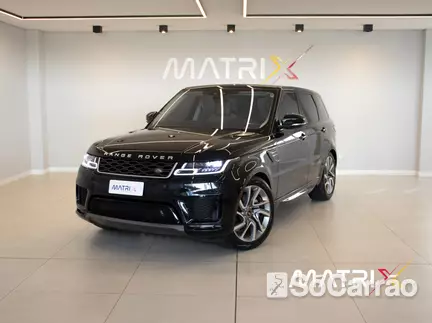 Land Rover RANGE ROVER SPORT HSE D300 4X4 3.0 I6 na cor Preta em São José / SC - 6294847