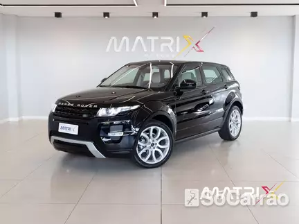 Land Rover RANGE ROVER EVOQUE DYNAMIC 2.0 TB-SI4 na cor Preta em São José / SC - 6655699