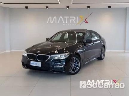 BMW 530I M SPORT 2.0 16V BI-TB na cor Preta em São José / SC - 6728754