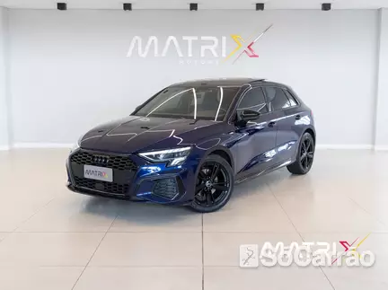 Audi A3 SPORT 2.0 20V TFSI S TRONIC na cor Azul em São José / SC - 6757249