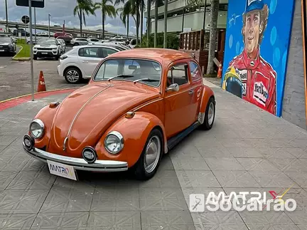 Volkswagen FUSCA 1300 na cor Vermelha em São José / SC - 6926882