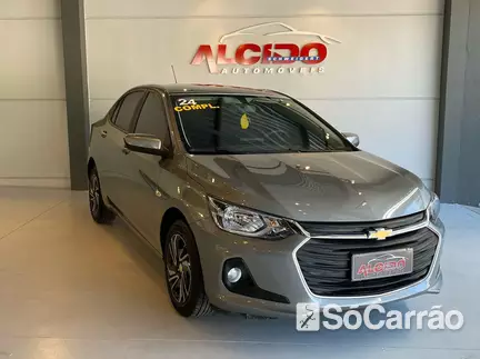Chevrolet ONIX 1.0 12V MT6 na cor Prata em Blumenau / SC - 6536330