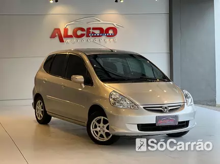 Honda FIT EXL 1.5 16V AT na cor Prata em Blumenau / SC - 6936780