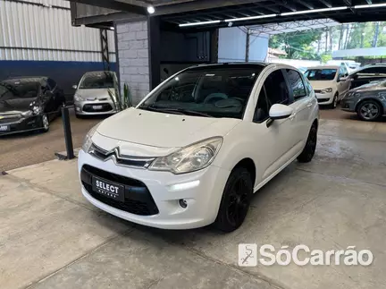 Citroen C3 C3 TENDANCE 1.6 16V AT FLEXSTART na cor Branca no Gravataí / RS - 6690713