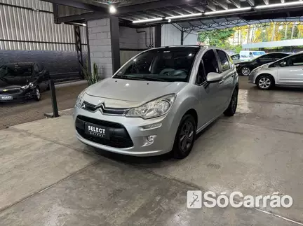 Citroen C3 TENDANCE 1.5 8V na cor Prata no Gravataí / RS - 6898018
