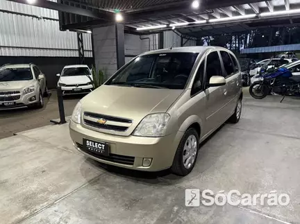 Chevrolet MERIVA PREMIUM 1.8 8V EASYTRONIC FLEXPOWER na cor Bege no Gravataí / RS - 6948171