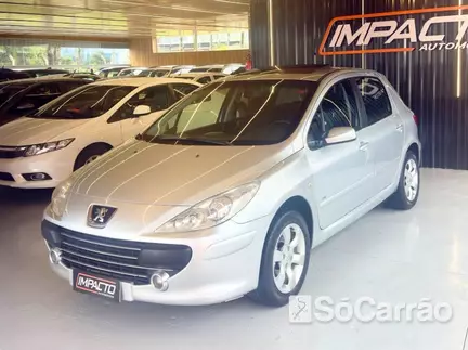 Peugeot 307 PRESENCE 1.6 16V na cor Prata em São José / SC - 6934752