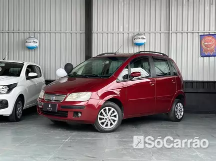 Fiat IDEA ELX FIRE 1.4 8V na cor Vermelha em São José dos Pinhais / PR - 6734574