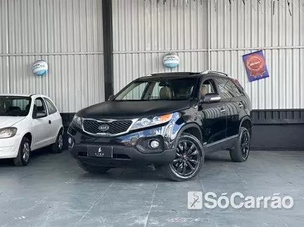 KIA SORENTO EX 4X2 2.4 AT na cor Preta em São José dos Pinhais / PR - 6918985
