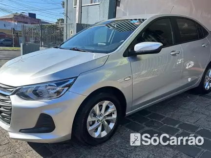 Chevrolet ONIX PLUS LT 1.0 TB 12V AT6 na cor Prata em Curitiba / PR - 6924047