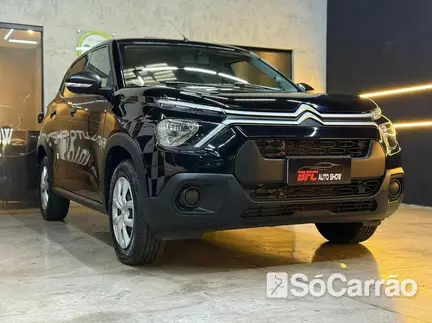 Citroen C3 C3 LIVE PACK 1.0 MT FLEX na cor Preta em Londrina / PR - 6781270