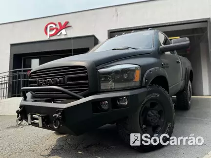 Dodge RAM 2500 QUADCAB 4X4 5.9 TB-IC na cor Preta em Curitiba / PR - 6172465