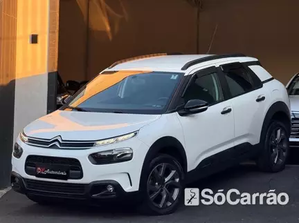 Citroen C4 CACTUS FEEL 1.6 16V na cor Branca em Curitiba / PR - 6845000