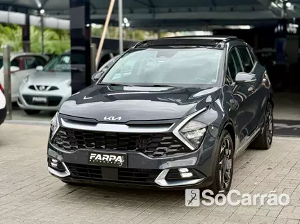 KIA SPORTAGE EX PRESTIGE MHEV 1.6 16V AT na cor Cinza em Palhoça / SC - 6696375