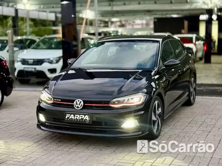 Volkswagen POLO GTS 250 1.4 TSI AT6 na cor Preta em Palhoça / SC - 6710206
