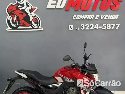 Honda CB TWISTER 250 CBS FLEXONE na cor Vermelha em Curitiba / PR - 6587587