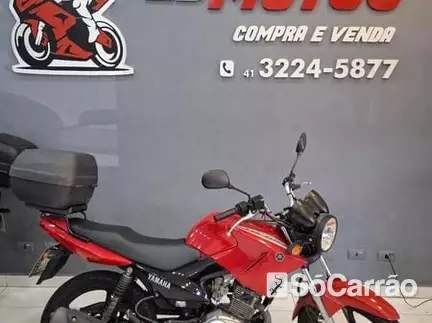 Yamaha YBR 125 FACTOR ED na cor Vermelha em Curitiba / PR - 6794164