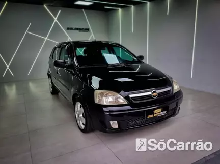 Chevrolet CORSA HATCH (INTERNET) 1.8 8V FLEXPOWER na cor Preta em São José dos Pinhais / PR - 6743652