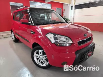KIA SOUL EX U.114 1.6 16V MT na cor Vermelha em Curitiba / PR - 6893775