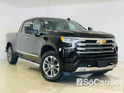 Chevrolet SILVERADO HIGH COUNTRY 4X4 5.3 V8 AT10 na cor Preta no Rio Grande / RS - 6736180