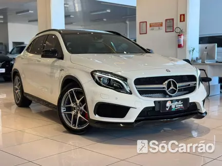 Mercedes GLA 45 AMG 2.0 16V TB 4MATIC na cor Branca no Rio Grande / RS - 6910062