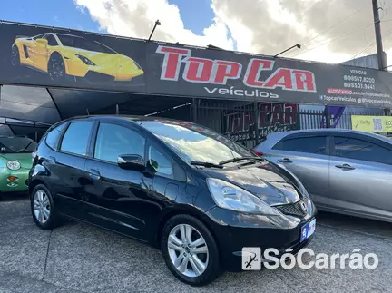 Honda FIT FIT EX 1.5 16V CVT na cor Preta no Alvorada / RS - 6747827