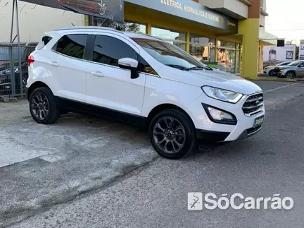 Ford ECOSPORT ECOSPORT TITANIUM 2.0 16V AT6 na cor Branca em Sombrio / SC - 6879243