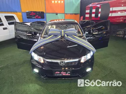 Honda CIVIC LXL 1.8 16V MT6 na cor Preta no Alvorada / RS - 6496485