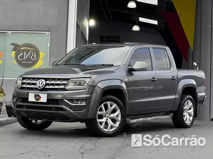 Volkswagen AMAROK CD HIGHLINE 4X4 2.0 BI-TDI AT na cor Cinza em São José dos Pinhais / PR - 6732434